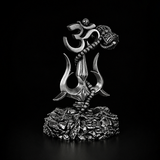 Lord Shiva Trishul Silver Plated