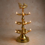 Handcrafted Brass Peacock Diya