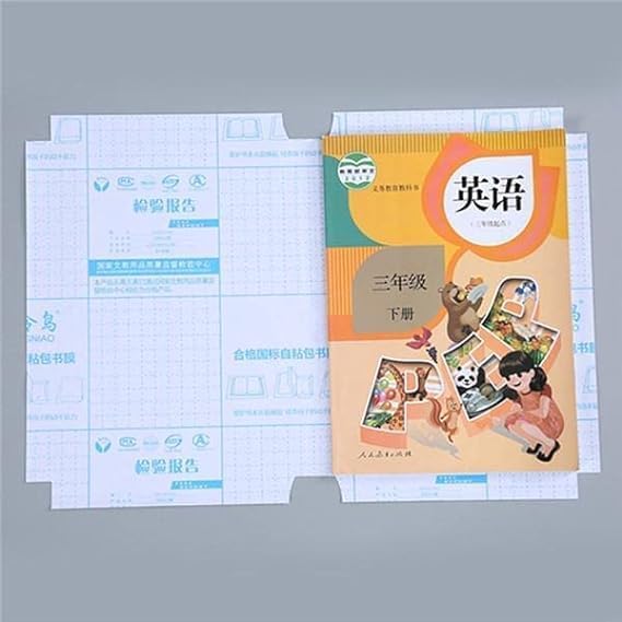 Self-Adhesive Transparent Book Cover Roll for Books, Notebooks & Files