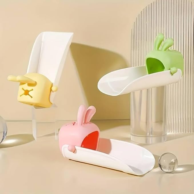 Cute Rabbit Faucet Extender for Kids