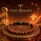 Aries Victory Combo – Hibiscus Plant & Zodiac Bracelet