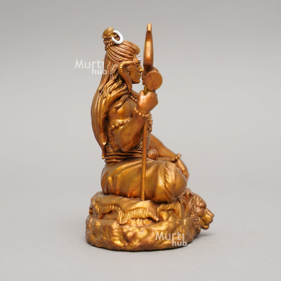 Bholenath Shiva — The Calm Protector | Hand-Finished Idol for Car, Desk & Altar