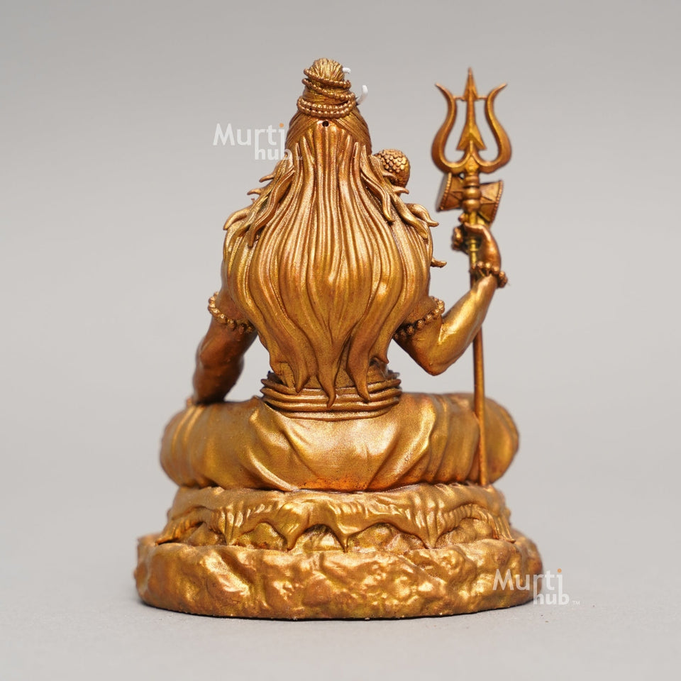 Bholenath Shiva — The Calm Protector | Hand-Finished Idol for Car, Desk & Altar