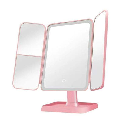 Multifold LED Makeup Mirror (1x/2x/3x)