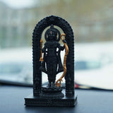Ram Lalla Ayodhya Idol – Antique Gold | Car Dashboard & Home Mandir | Murtihub