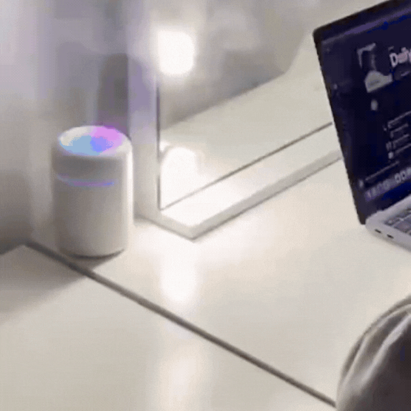 MiniMist Humidifier™–  Smart Humidifier | Mist + Ambient Light |  Daily Freshness