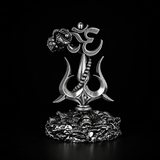 Lord Shiva Trishul Silver Plated