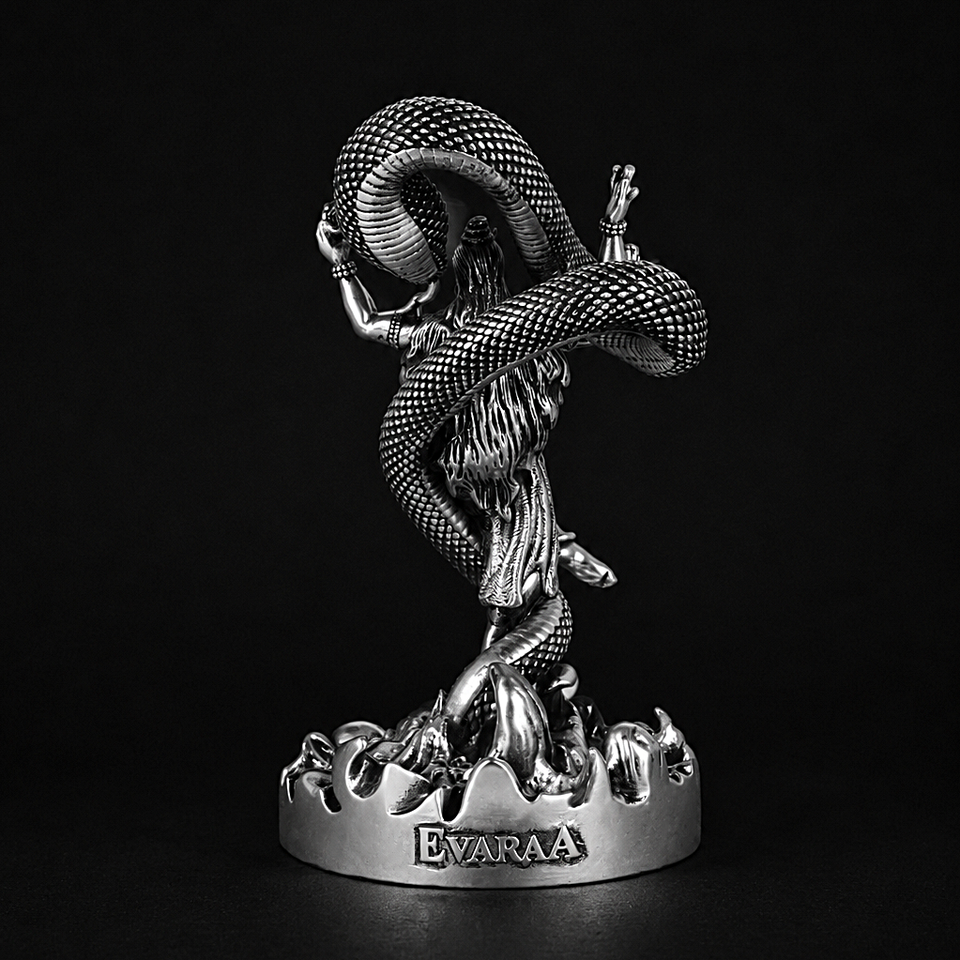 Mystical Shiva Silver Plated