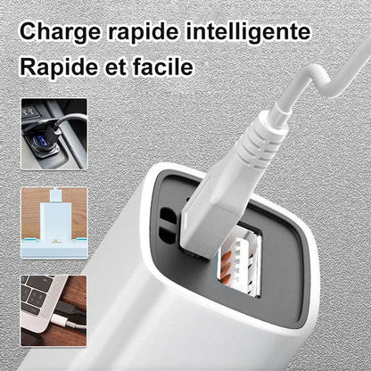 2-in-1 Ultra Bright Flashlight Power Bank
