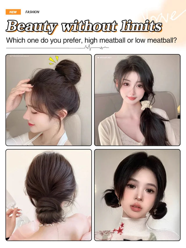 Self winding hair increasing wig bundles