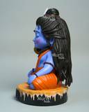 Baal Shiva Idol — The Serene Meditator | Hand-Painted, 7 cm | Car Dashboard & Home
