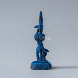 Shiva's Trishul Damru — Om Namah Shivay | Hand-Painted Resin Idol for Car Dashboard