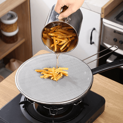 Fine Mesh Stainless Steel Oil Splash Guard