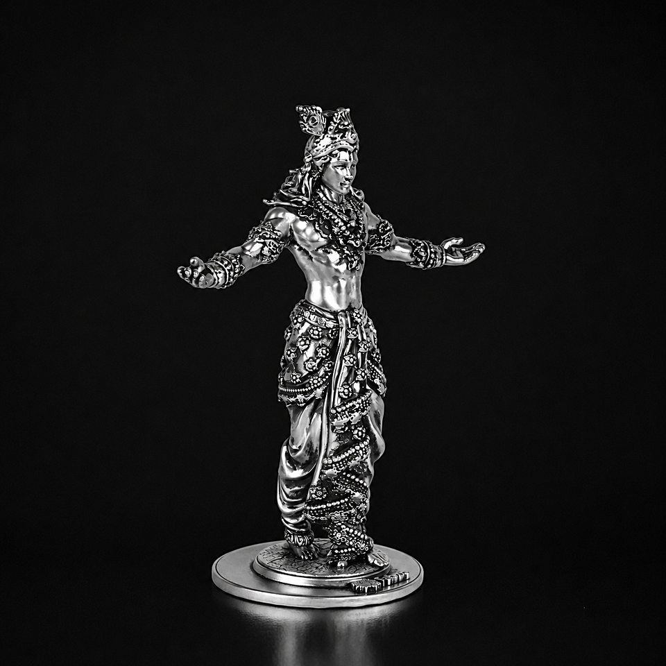 Krishna (Geeta Updesh) Silver Plated