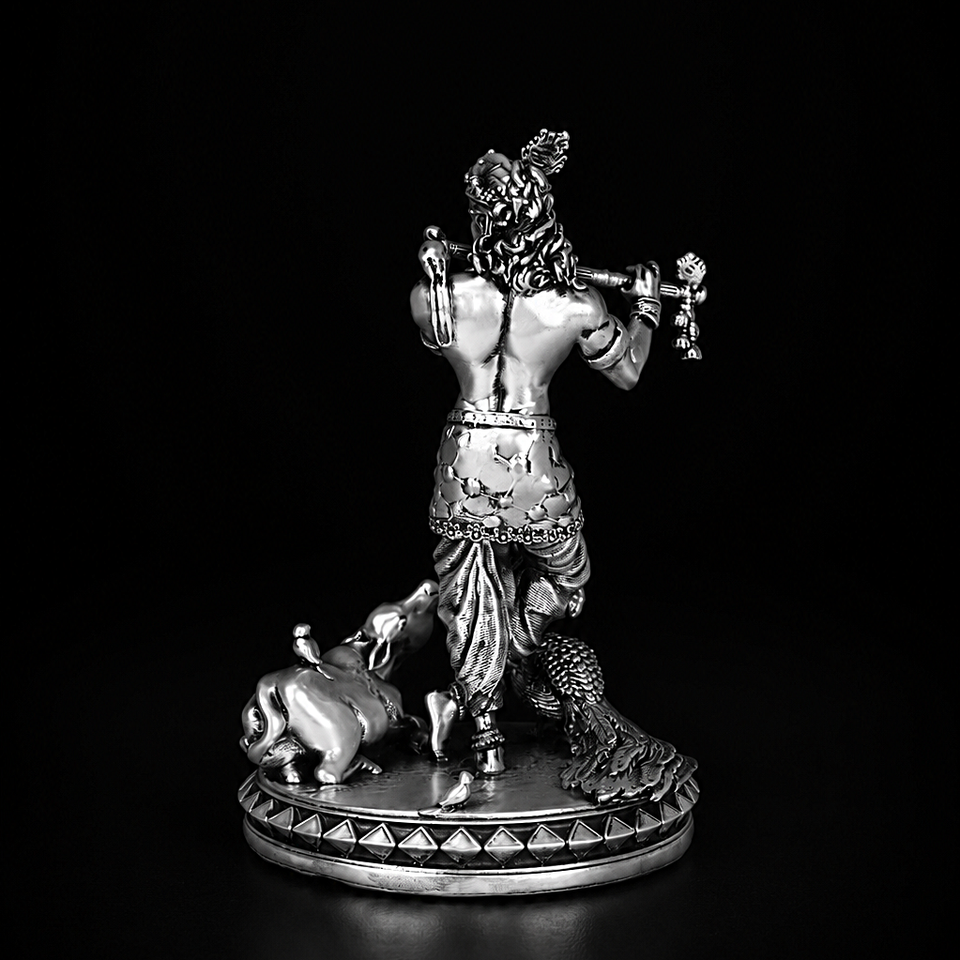 Krishna (Murli-dhar) Silver Plated