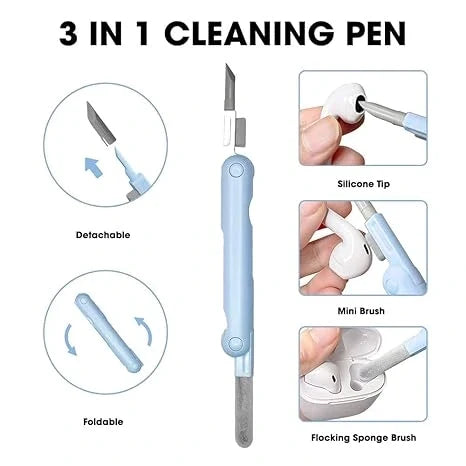 CleanCraft™ – Cleaning Kit | 7-in-1 Multifunctional Tools | For Keyboards, Gadgets & More