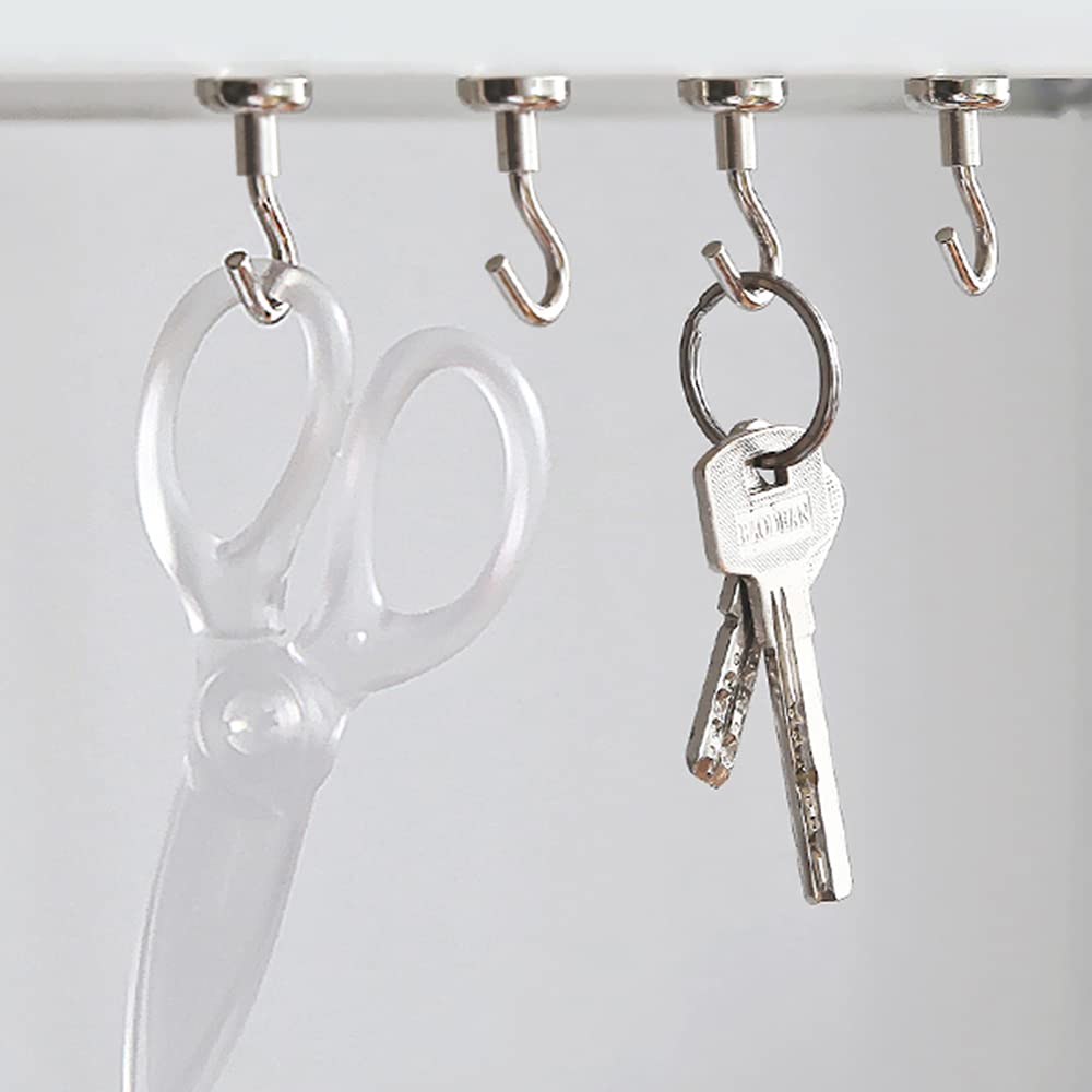 Heavy Duty Magnetic Hook for Kitchen, Fridge, Garage & Office