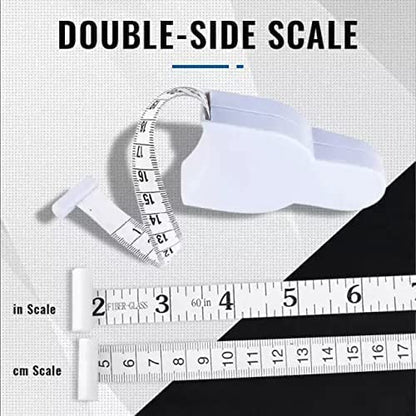 Automatic Retractable Body Measuring Tape with Lock Button