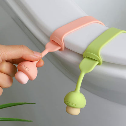 Mushroom-Style Toilet Seat Lifter – Hygienic & Reusable