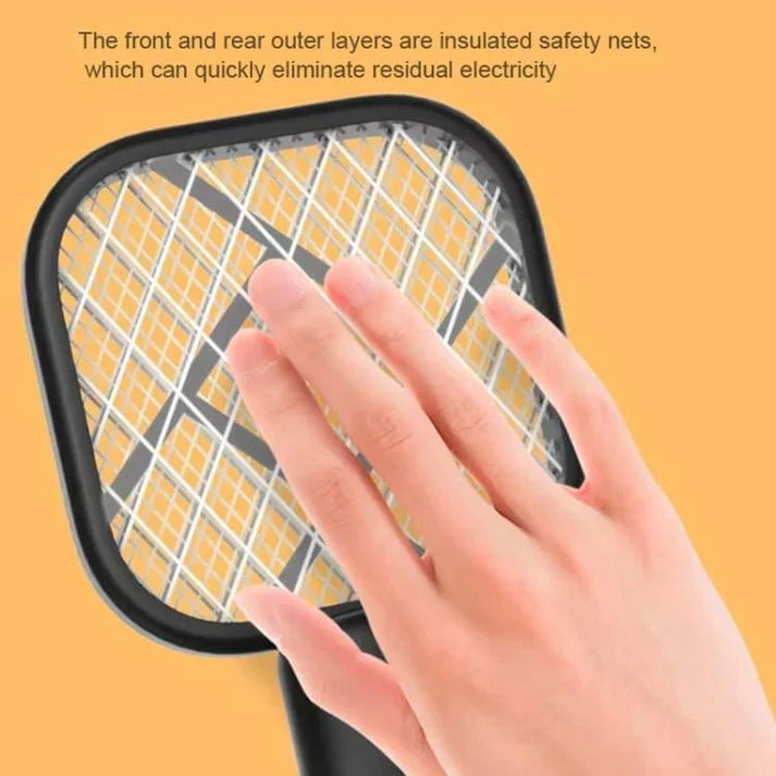 USB Rechargeable Mini Electric Mosquito Killer Racket – Safe & Powerful