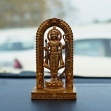 Ram Lalla Ayodhya Idol – Antique Gold | Car Dashboard & Home Mandir | Murtihub