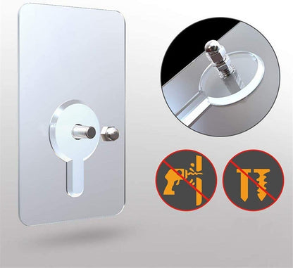Premium Drill-Free Self Adhesive Wall Hooks