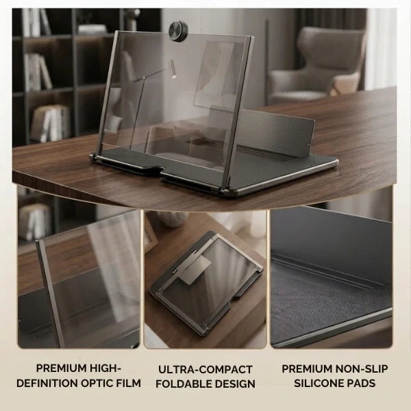 FoldView™ - Screen Magnifier | Phone Holder Screen Amplifier