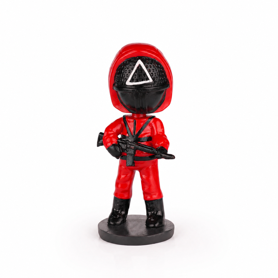 Squid Game Triangle Guard Bobblehead