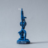 Shiva's Trishul Damru — Om Namah Shivay | Hand-Painted Resin Idol for Car Dashboard