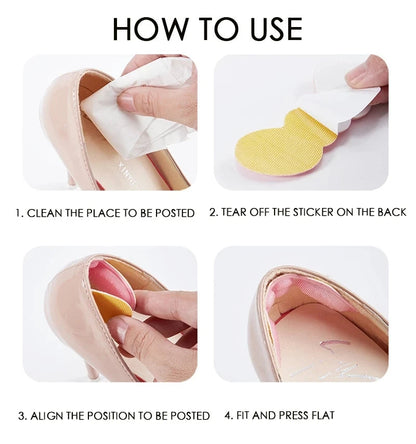Anti-Slip Comfort Heel Grip Pads