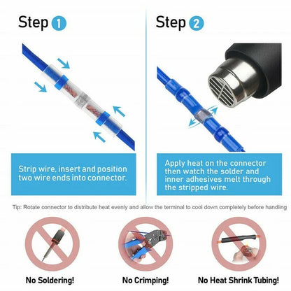 (💥2024 New Year Hot Sale🎁51% OFF ) Waterproof Heat Shrink Tube Wire Connector Kit
