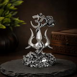 Lord Shiva Trishul Silver Plated