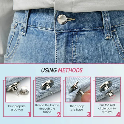 Perfect Fit Your Size Adjustable Waist Buckle（8Pcs）