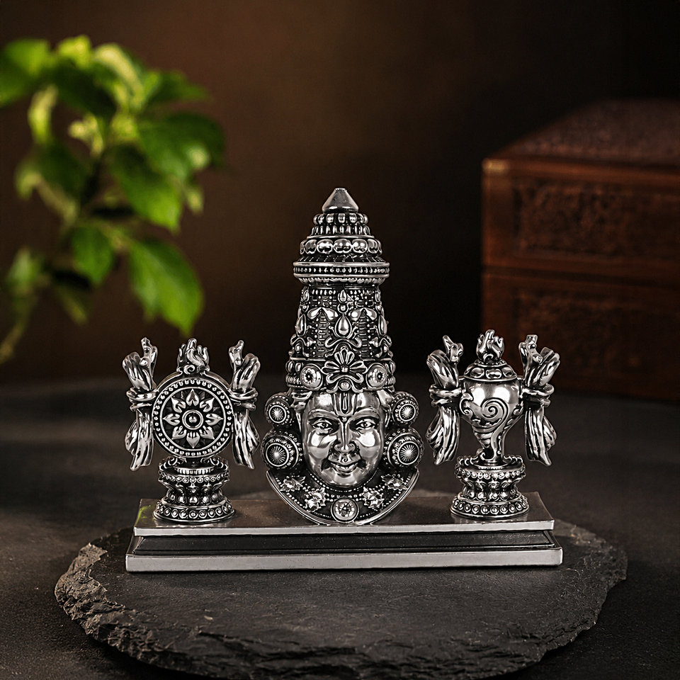 Vaishnav Tilak Silver Plated