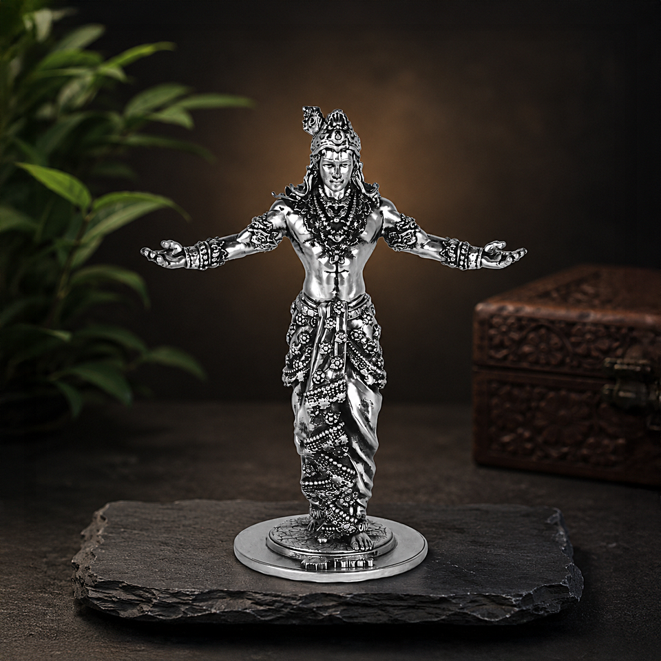 Krishna (Geeta Updesh) Silver Plated