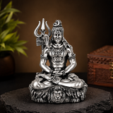 Shiv Dhyaanam Silver Plated