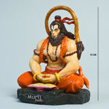 Pavan Sut Hanuman Ji — The Road Guardian | Exclusively Hand-Painted | 9 cm