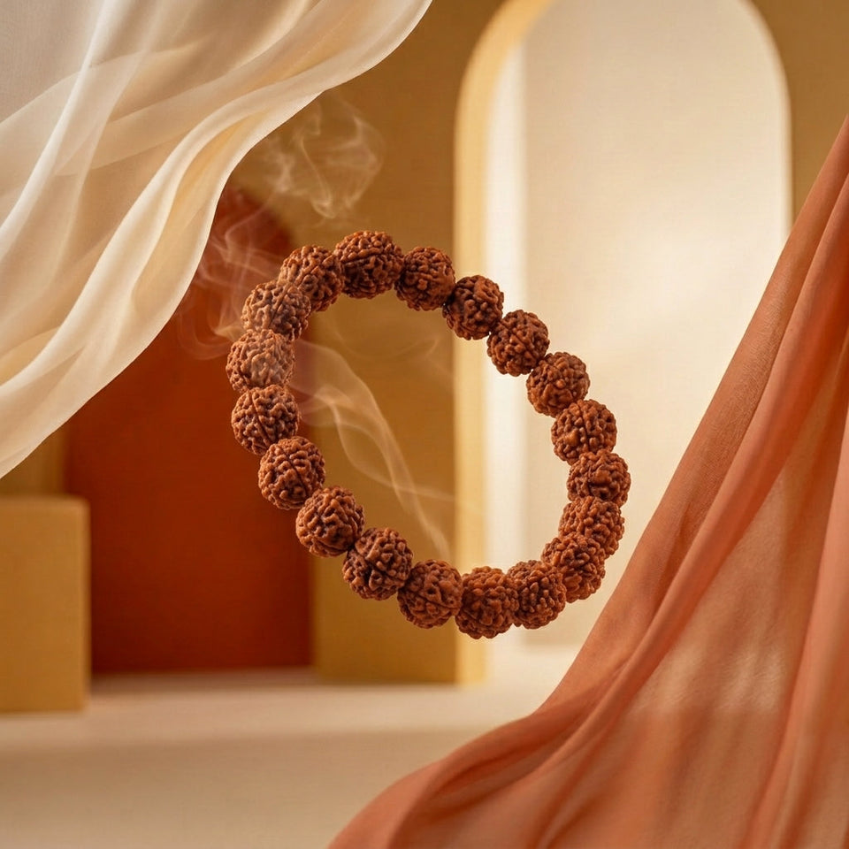 5 Mukhi Rudraksha Bracelet | LAB TESTED