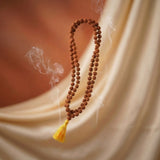 Rudraksha Bracelet & 5 Mukhi Rudraksha Mala Combo