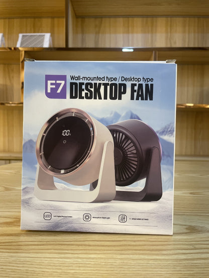 Mini Wireless Desk Fan