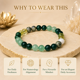 Ruling Number 5 | Crystal Bracelet | Numerology Bracelet - 8mm