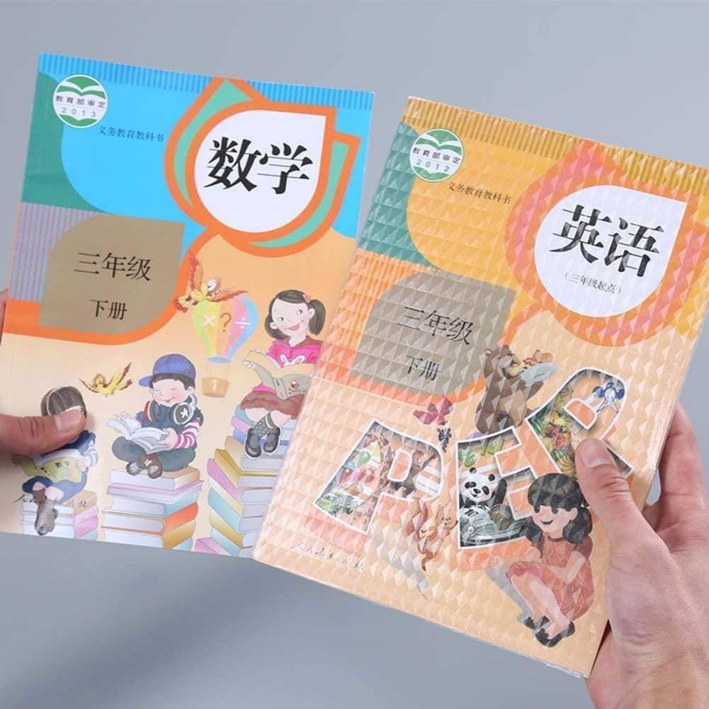 Self-Adhesive Transparent Book Cover Roll for Books, Notebooks & Files