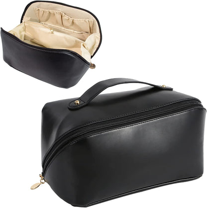 Premium Travel Cosmetic Pouch – Portable Makeup & Toiletry Organizer Bag