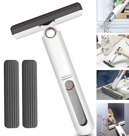 QuickMop™ – 2-in-1 Mop | Self-Squeezing Roller | Lightweight & Space-Saving