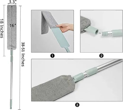 SweepReach™ – Flexible Gap Cleaner | Featherlight Microfiber | Quiet, Effortless Cleaning