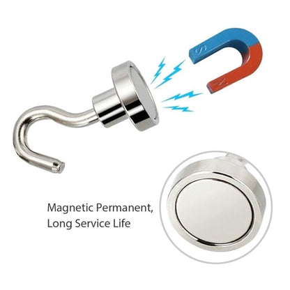 Heavy Duty Magnetic Hook for Kitchen, Fridge, Garage & Office