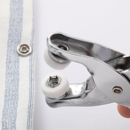 Heavy-Duty Snap Button Kit for Clothes, Bags & Leather