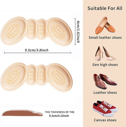 Anti-Slip Heel Cushion Pads for Shoes