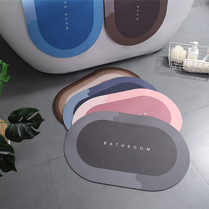 Quick Dry Super Absorbent Anti-Skid Bath Mat