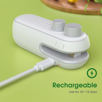 2-in-1 Rechargeable Mini Bag Sealer